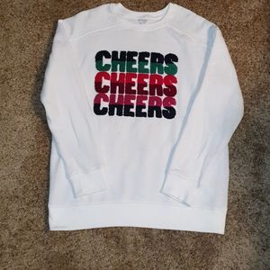 Ladies Cheers to Whatever Sweatshirt sz S